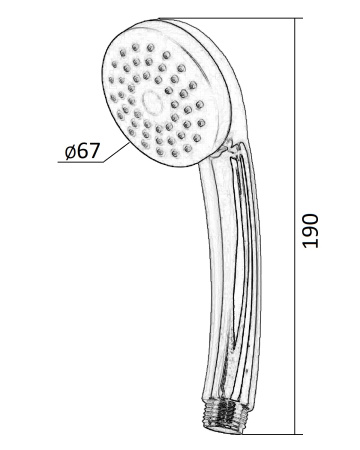Душевой набор Orange LMP01cr  хром